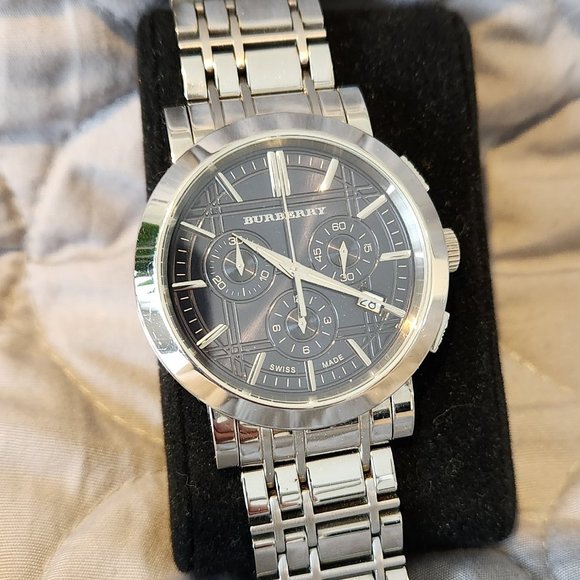 Burberry Watch Heritage Men's Swiss Chronograph - Picture 1 of 1